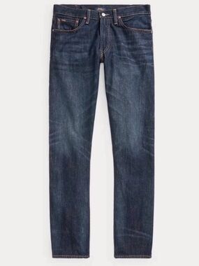 Polo Ralph Lauren Varick Jeans Slim Straight
Dark Med Wash 36 X 30 100% Cotton